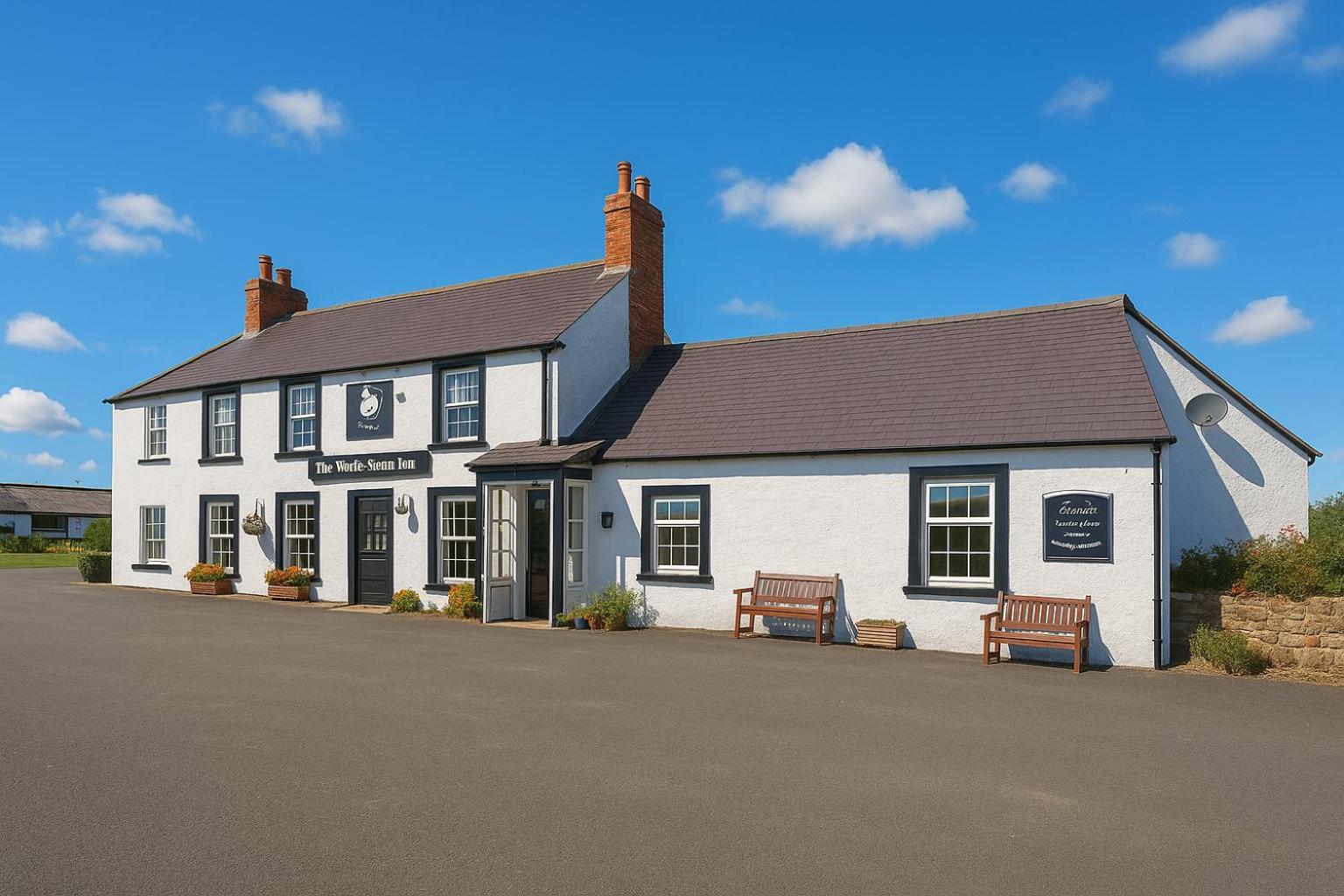 The White Swan Inn Lowick  Екстериор снимка